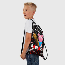 Рюкзак-мешок Roblox piggyСвинка Пигги, цвет: 3D-принт — фото 2