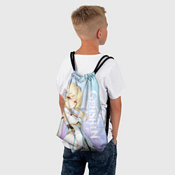 Рюкзак-мешок Genshin Impact Путешественница, цвет: 3D-принт — фото 2