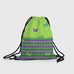 Рюкзак-мешок Бабочки, цвет: 3D-принт