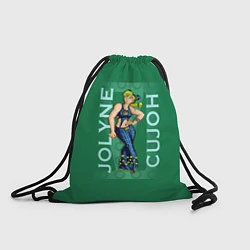 Рюкзак-мешок Jolyne Cujoh, цвет: 3D-принт