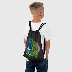 Рюкзак-мешок Stone Ocean JoJo, цвет: 3D-принт — фото 2