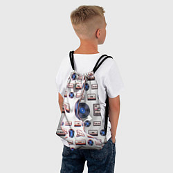 Рюкзак-мешок Дискотека 80, цвет: 3D-принт — фото 2