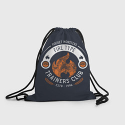Рюкзак-мешок Тренер огненных покемонов, цвет: 3D-принт
