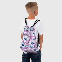 Рюкзак-мешок Анемоны - цветочный ковер, цвет: 3D-принт — фото 2