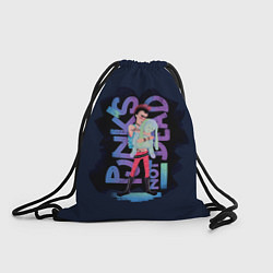 Рюкзак-мешок Punk whith toy, цвет: 3D-принт