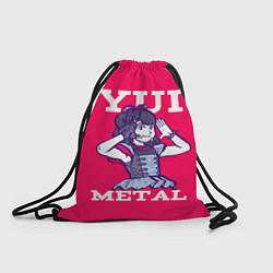 Рюкзак-мешок Юи Метал, цвет: 3D-принт