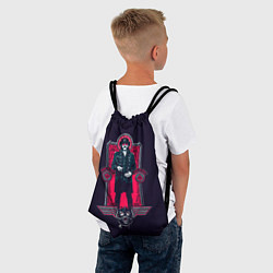 Рюкзак-мешок King Lemmy, цвет: 3D-принт — фото 2