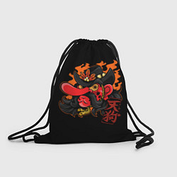 Рюкзак-мешок Японский Лемми, цвет: 3D-принт