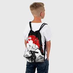 Рюкзак-мешок Берсерк силуэт Гатса, цвет: 3D-принт — фото 2