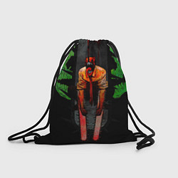 Рюкзак-мешок Дэндзи человек-бензопила, цвет: 3D-принт