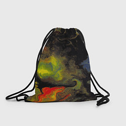 Рюкзак-мешок Галактический лавовый окрас, цвет: 3D-принт