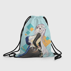 Рюкзак-мешок Рэона Кисараги, цвет: 3D-принт