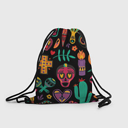 Рюкзак-мешок Весёлый Хэллоуин, цвет: 3D-принт