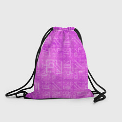 Рюкзак-мешок FORTNITE PINK ФОРТНАЙТ, цвет: 3D-принт