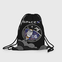 Рюкзак-мешок Space X, цвет: 3D-принт