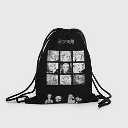 Рюкзак-мешок Мицуя Такаши Токийские reveng, цвет: 3D-принт