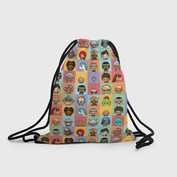 Рюкзак-мешок Toca Life Worl, цвет: 3D-принт