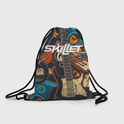 Рюкзак-мешок Skillet Скиллет Z, цвет: 3D-принт