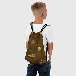 Рюкзак-мешок Тигрята, цвет: 3D-принт — фото 2