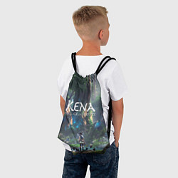 Рюкзак-мешок Кена с тленышами, цвет: 3D-принт — фото 2