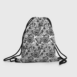 Рюкзак-мешок Злые Гориллы - Паттерн, цвет: 3D-принт