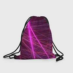 Рюкзак-мешок ЛАЗЕРЫ LASERS, цвет: 3D-принт