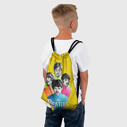 Рюкзак-мешок Банда Битлов, цвет: 3D-принт — фото 2