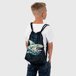 Рюкзак-мешок Морская угроза, цвет: 3D-принт — фото 2