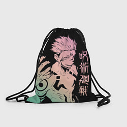 Рюкзак-мешок Сукуна, Магическая битва, цвет: 3D-принт