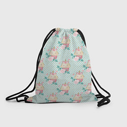 Рюкзак-мешок Милые Единороги - девочки, цвет: 3D-принт
