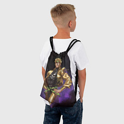Рюкзак-мешок Дио Брандо Космический из ДЖО джо, цвет: 3D-принт — фото 2