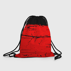 Рюкзак-мешок КРАСНЫЙ ГРАНЖ RED GRUNGE, цвет: 3D-принт