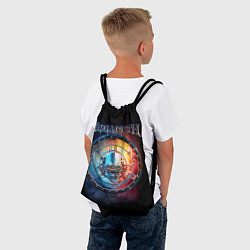 Рюкзак-мешок Megadeth, Super Collider, цвет: 3D-принт — фото 2