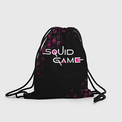 Рюкзак-мешок Игра в кальмара: Логотип, цвет: 3D-принт