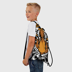 Рюкзак-мешок Взгляд хозяина джунглей, цвет: 3D-принт — фото 2