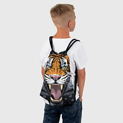 Рюкзак-мешок Амурский тигр в ночи, цвет: 3D-принт — фото 2