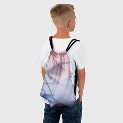 Рюкзак-мешок Треугольники для тебя, цвет: 3D-принт — фото 2