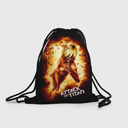 Рюкзак-мешок Женская Особь Атака титанов, цвет: 3D-принт