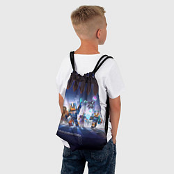 Рюкзак-мешок MINECRAFT АРМИЯ КРИПЕРОВ, цвет: 3D-принт — фото 2