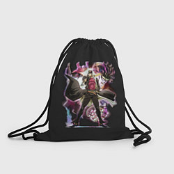Рюкзак-мешок Джотаро Куджо Джо Джо, цвет: 3D-принт