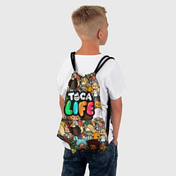 Рюкзак-мешок Toca Life: Persons, цвет: 3D-принт — фото 2