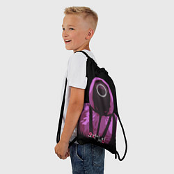 Рюкзак-мешок Squid Game Circle Guy, цвет: 3D-принт — фото 2