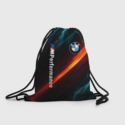 Рюкзак-мешок BMW M PERFORMANCE NEON БМВ М НЕОН, цвет: 3D-принт