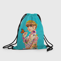 Рюкзак-мешок Тейлор в цветах, цвет: 3D-принт