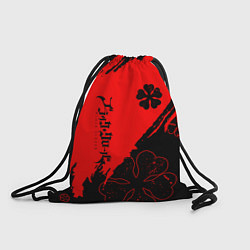 Рюкзак-мешок Чёрный клевер: Black clover, цвет: 3D-принт