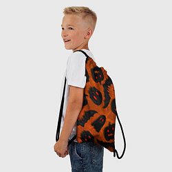 Рюкзак-мешок Halloween print, цвет: 3D-принт — фото 2