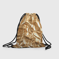 Рюкзак-мешок Мятая Фольга, цвет: 3D-принт