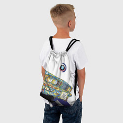 Рюкзак-мешок Бэха в стиле поп-арт, цвет: 3D-принт — фото 2