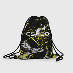 Рюкзак-мешок CS:GO Брызги красок, цвет: 3D-принт