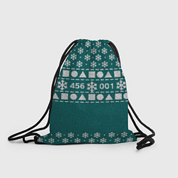 Рюкзак-мешок Орнамент Ojingeo geim, цвет: 3D-принт